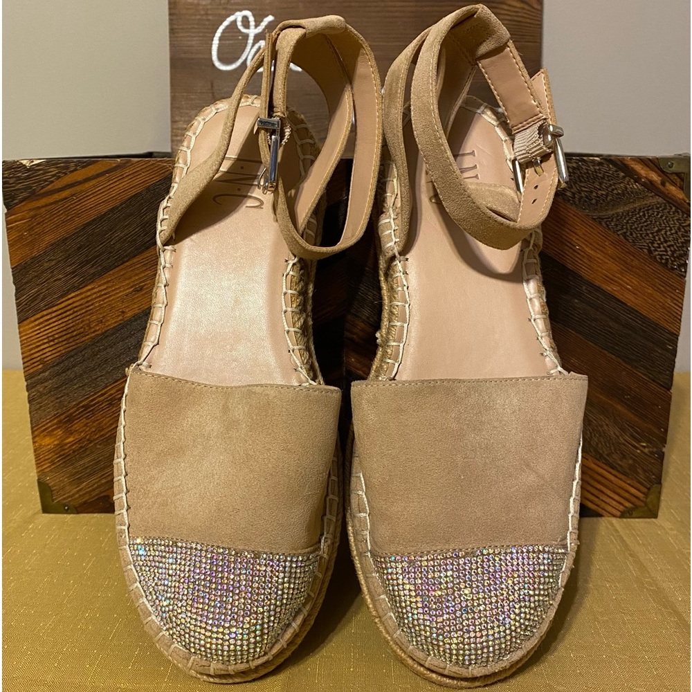 INC International Concepts ankle strap shoes size 7.5